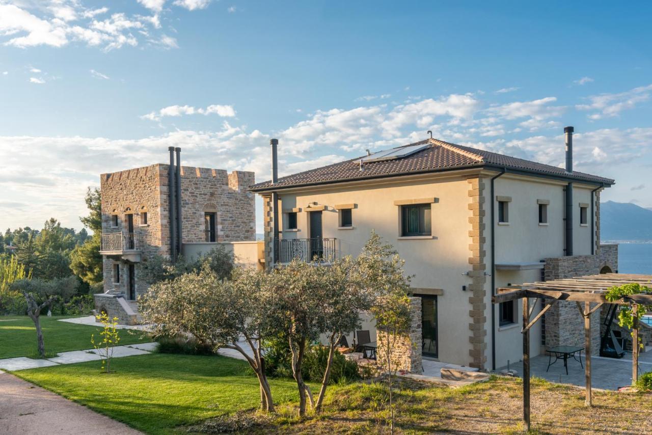Villa Kalamos / Sea View And Pool Nearby Athens Экстерьер фото