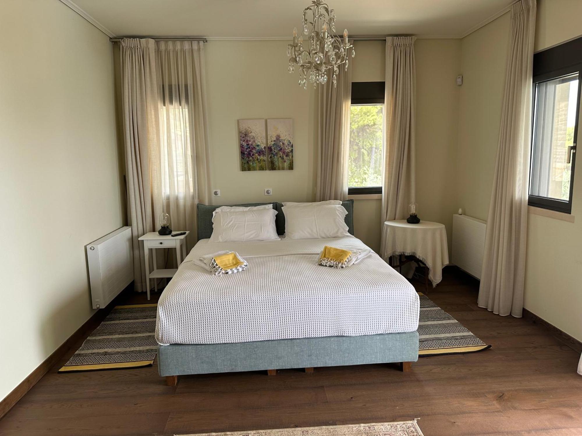Villa Kalamos / Sea View And Pool Nearby Athens Экстерьер фото