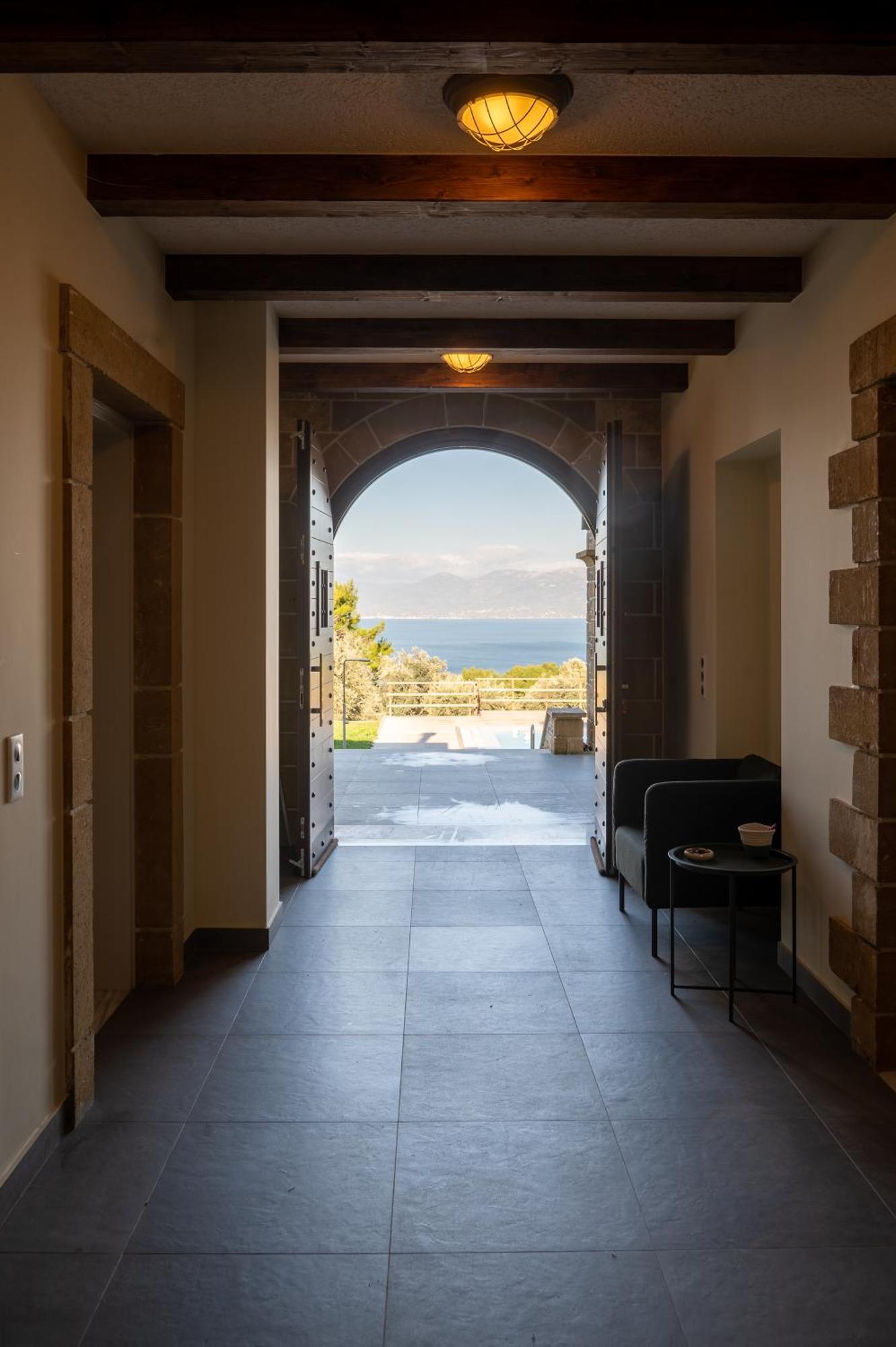 Villa Kalamos / Sea View And Pool Nearby Athens Экстерьер фото