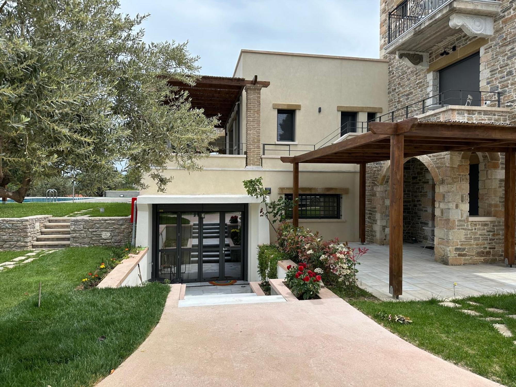 Villa Kalamos / Sea View And Pool Nearby Athens Экстерьер фото