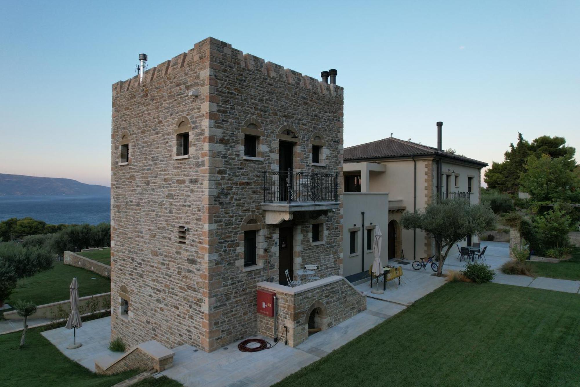 Villa Kalamos / Sea View And Pool Nearby Athens Экстерьер фото